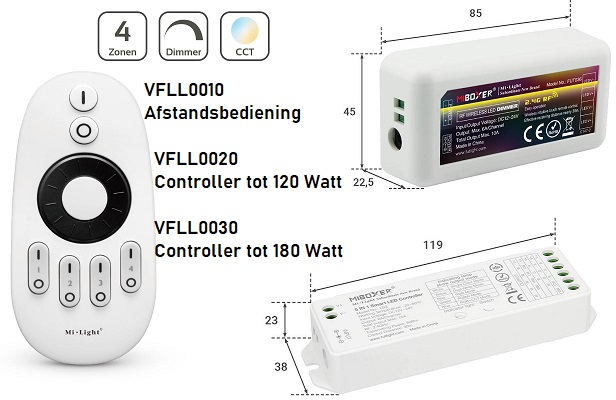 Etalagesysteem Dimmer 12-24 V